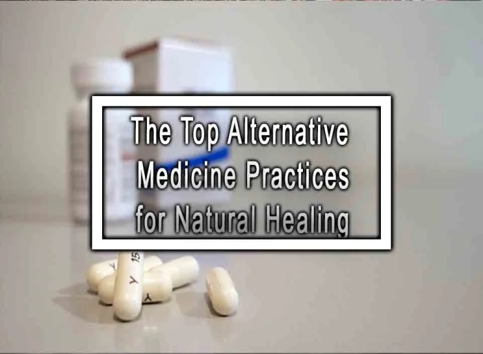 Healing crystals and alternative medicine